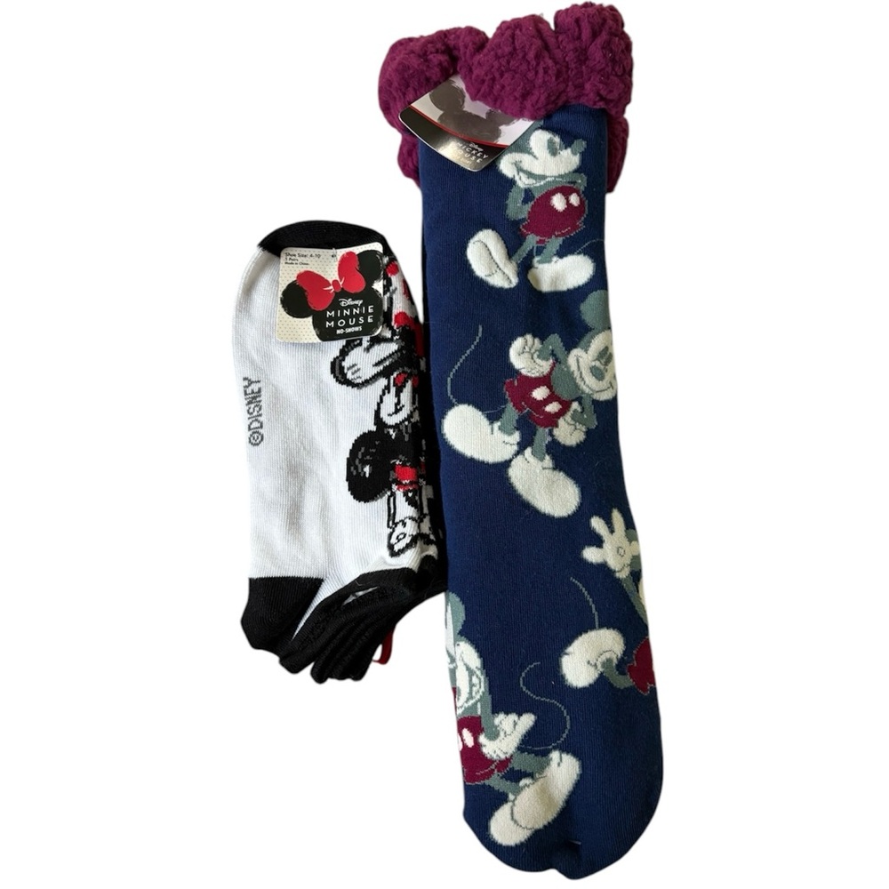 NWT Disney Sock Bundle Shoe Size 4-10